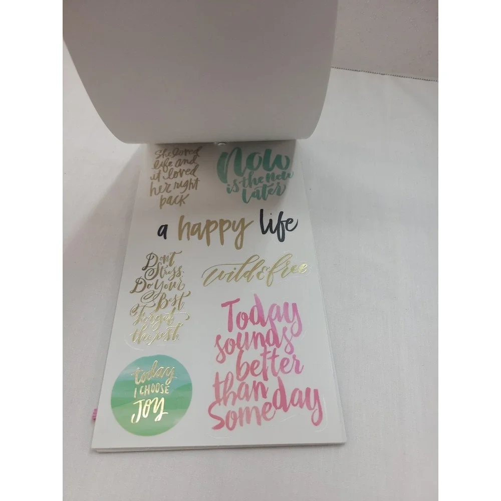 The Happy Planner Watercolor Stickers 922 Pcs Complete Planner Scrapbook Supply